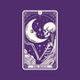 The Moon Tarot Skull-None-Drawstring-Bag-Eoli Studio