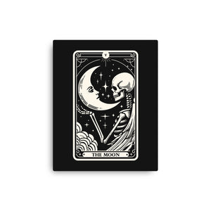 The Moon Tarot Skull
