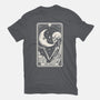The Moon Tarot Skull-Mens-Basic-Tee-Eoli Studio