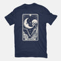The Moon Tarot Skull-Mens-Basic-Tee-Eoli Studio