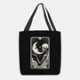 The Moon Tarot Skull-None-Basic Tote-Bag-Eoli Studio