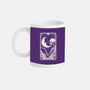 The Moon Tarot Skull-None-Mug-Drinkware-Eoli Studio