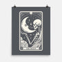 The Moon Tarot Skull-None-Matte-Poster-Eoli Studio
