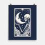 The Moon Tarot Skull-None-Matte-Poster-Eoli Studio