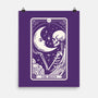 The Moon Tarot Skull-None-Matte-Poster-Eoli Studio