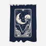 The Moon Tarot Skull-None-Polyester-Shower Curtain-Eoli Studio