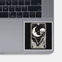 The Moon Tarot Skull-None-Glossy-Sticker-Eoli Studio