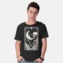 The Moon Tarot Skull-Mens-Basic-Tee-Eoli Studio