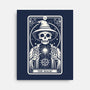 The Magic Tarot Skull-None-Stretched-Canvas-Eoli Studio