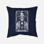 The Magic Tarot Skull-None-Removable Cover w Insert-Throw Pillow-Eoli Studio