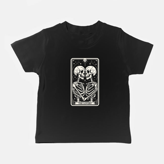 The Lovers Tarot Skull-Baby-Basic-Tee-Eoli Studio