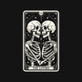 The Lovers Tarot Skull-None-Drawstring-Bag-Eoli Studio