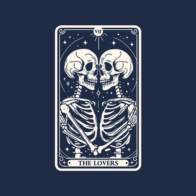 The Lovers Tarot Skull-None-Drawstring-Bag-Eoli Studio