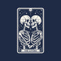 The Lovers Tarot Skull-None-Drawstring-Bag-Eoli Studio