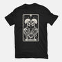 The Lovers Tarot Skull-Unisex-Basic-Tee-Eoli Studio