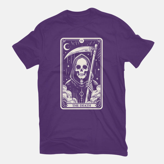 The Death Tarot Skull-Womens-Basic-Tee-Eoli Studio