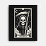 The Death Tarot Skull-None-Stretched-Canvas-Eoli Studio
