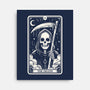 The Death Tarot Skull-None-Stretched-Canvas-Eoli Studio