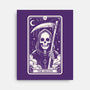 The Death Tarot Skull-None-Stretched-Canvas-Eoli Studio