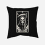 The Death Tarot Skull-None-Removable Cover w Insert-Throw Pillow-Eoli Studio