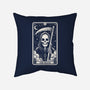 The Death Tarot Skull-None-Removable Cover w Insert-Throw Pillow-Eoli Studio