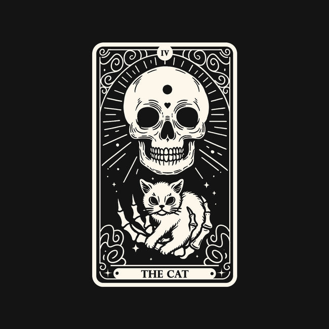 The Cat Tarot Skull-None-Drawstring-Bag-Eoli Studio