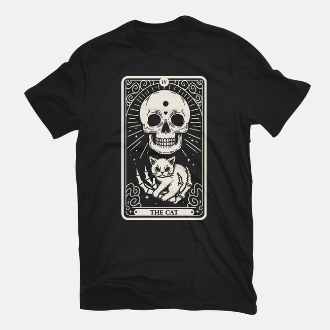 The Cat Tarot Skull-Mens-Basic-Tee-Eoli Studio