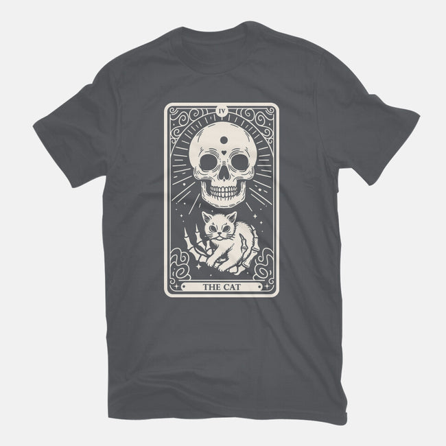 The Cat Tarot Skull-Mens-Basic-Tee-Eoli Studio
