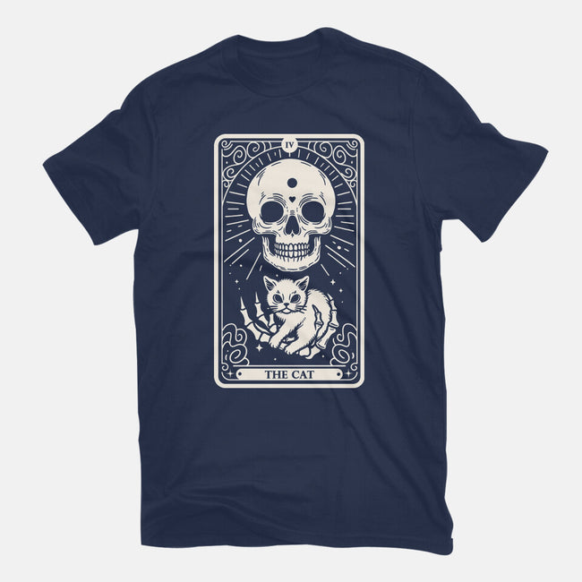 The Cat Tarot Skull-Mens-Basic-Tee-Eoli Studio