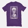 The Cat Tarot Skull-Womens-Basic-Tee-Eoli Studio