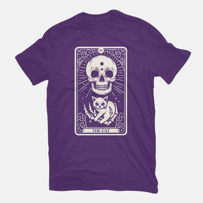 The Cat Tarot Skull-Mens-Basic-Tee-Eoli Studio