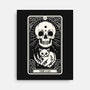 The Cat Tarot Skull-None-Stretched-Canvas-Eoli Studio