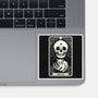 The Cat Tarot Skull-None-Glossy-Sticker-Eoli Studio