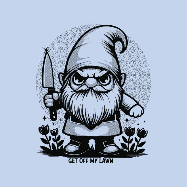 Get Off My Lawn-None-Drawstring-Bag-Eoli Studio