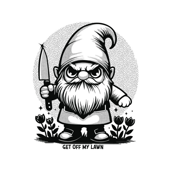 Get Off My Lawn-None-Removable Cover w Insert-Throw Pillow-Eoli Studio