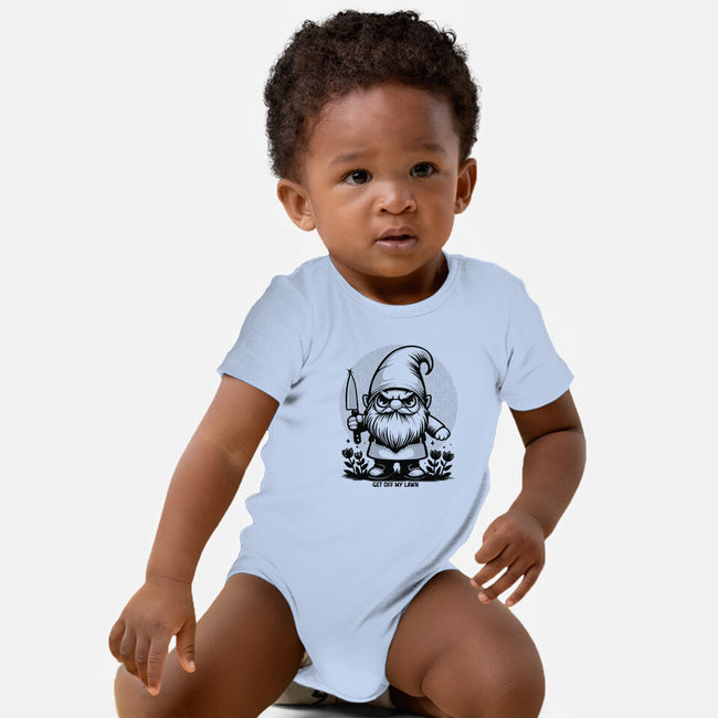 Get Off My Lawn-Baby-Basic-Onesie-Eoli Studio
