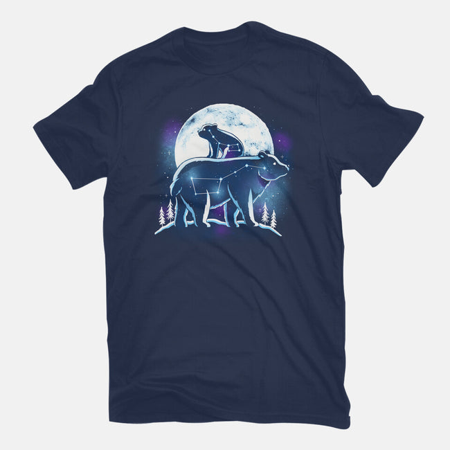 Ursa Constellation-Unisex-Basic-Tee-Vallina84