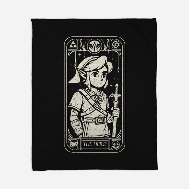 The New Tarot Hero-None-Fleece-Blanket-Eoli Studio
