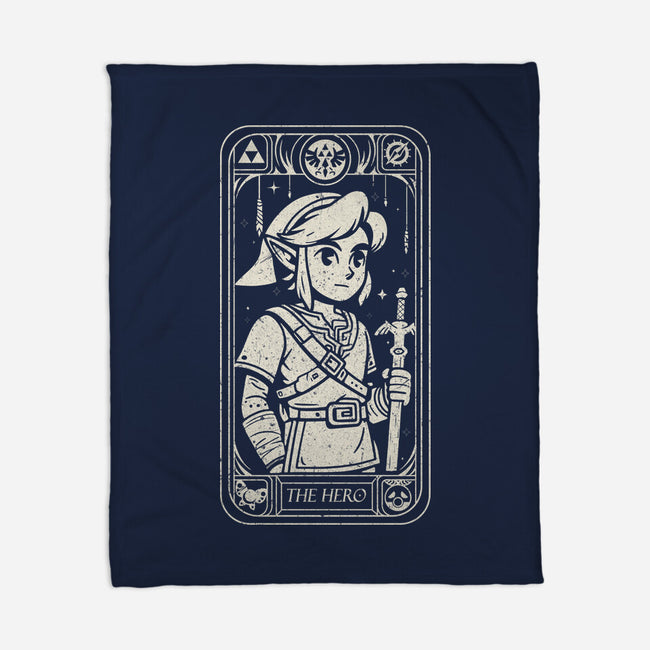 The New Tarot Hero-None-Fleece-Blanket-Eoli Studio