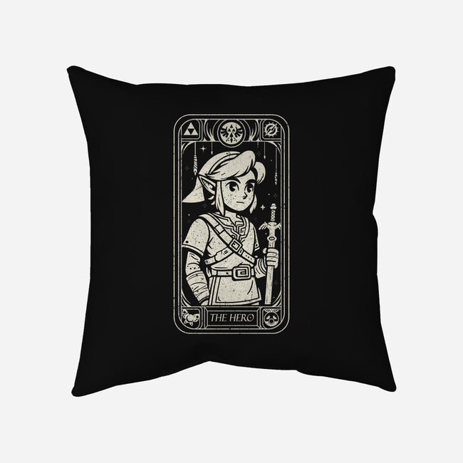 The New Tarot Hero-None-Removable Cover w Insert-Throw Pillow-Eoli Studio