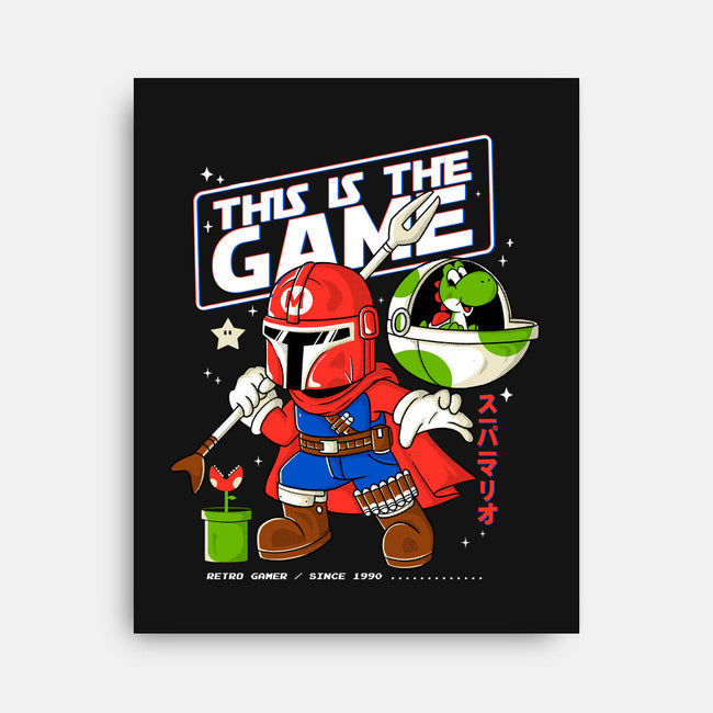 This Is The Game-None-Stretched-Canvas-Eoli Studio