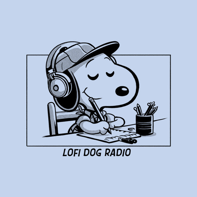 Lofi Dog Radio-None-Drawstring-Bag-Eoli Studio