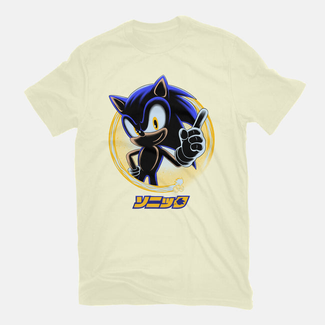 Blue Hedgehog-Mens-Premium-Tee-rmatix