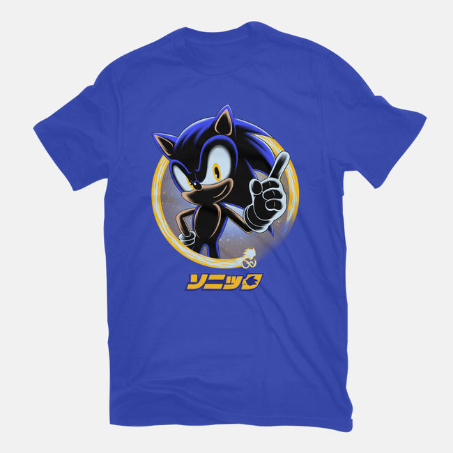 Blue Hedgehog-Mens-Premium-Tee-rmatix