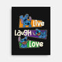 Live Laugh And Love Stitch-None-Stretched-Canvas-turborat14