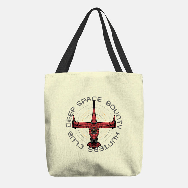 Deep Space Bounty Hunters Club-None-Basic Tote-Bag-momma_gorilla