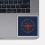 Deep Space Bounty Hunters Club-None-Glossy-Sticker-momma_gorilla