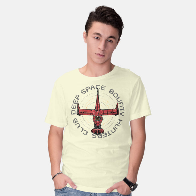 Deep Space Bounty Hunters Club-Mens-Basic-Tee-momma_gorilla