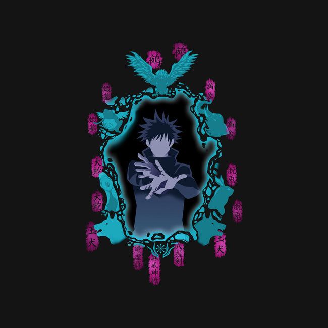 Fushiguro Shikigami-Mens-Basic-Tee-Afire