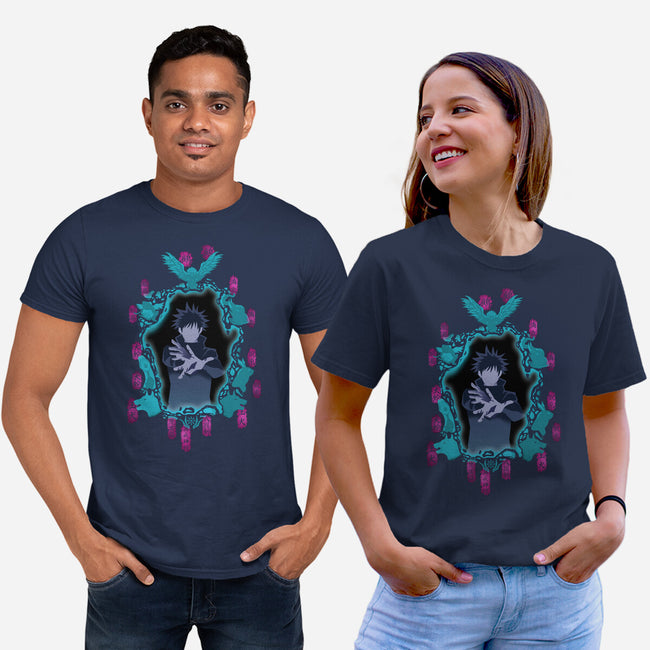 Fushiguro Shikigami-Unisex-Basic-Tee-Afire